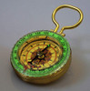 2" BRASS GLOW IN THE DARK COMPASS