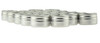 SILVER COLORED ALUMINUM CANISTERS (20 PACK) 1-1/4"