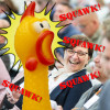 SHRILLING RUBBER CHICKEN