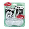 SILLY STRAW DRINKING GLASSES