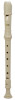 SOPRANO RECORDER, CASE AND INSTRUCTIONS, 12-5/8"