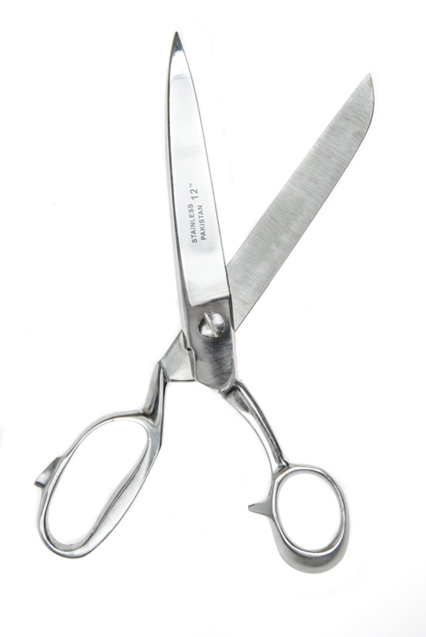 12 LONG STAINLESS TAILORS SHEARS