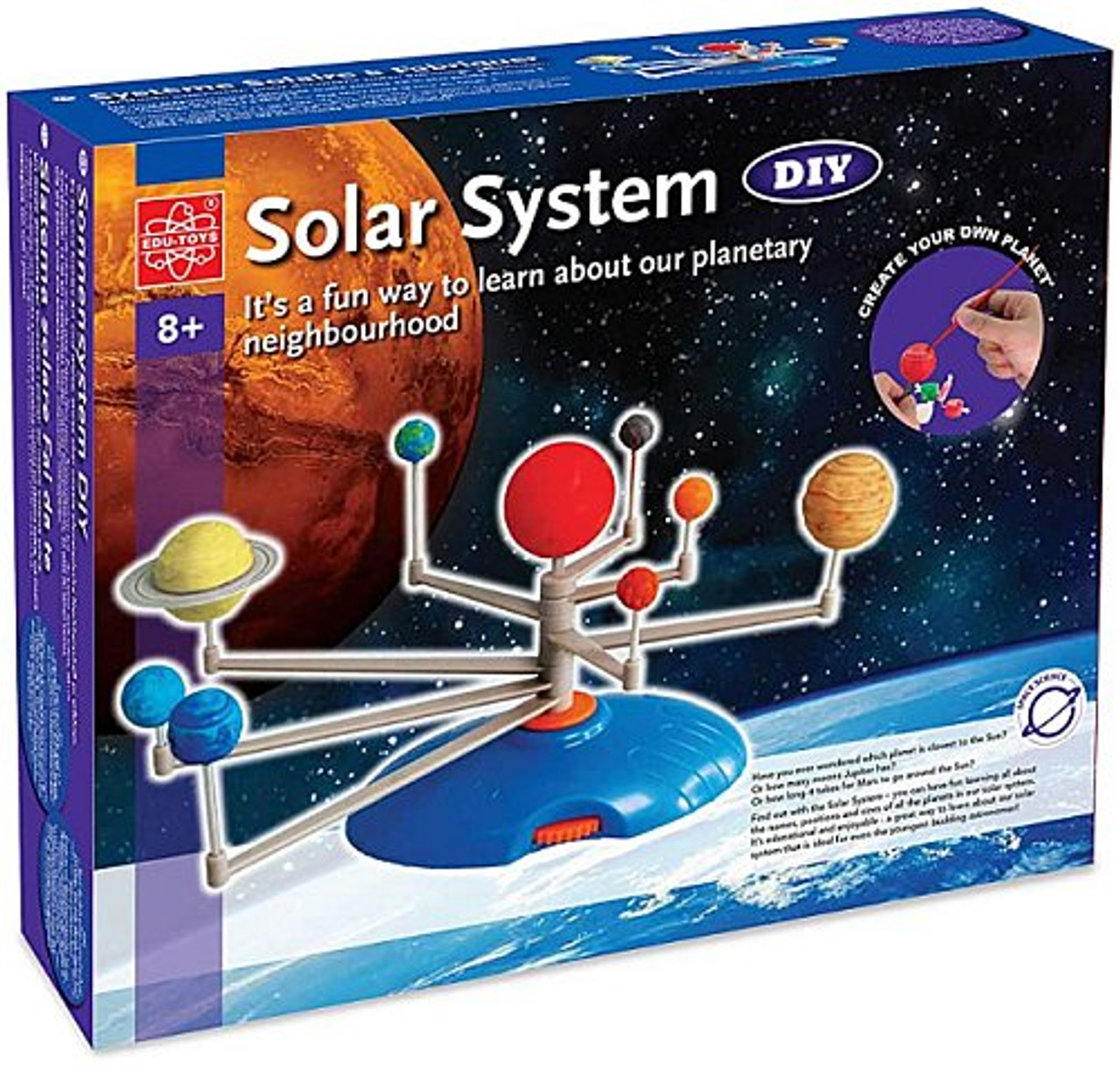 GEAR DRIVEN SOLAR SYSTEM MODEL KIT