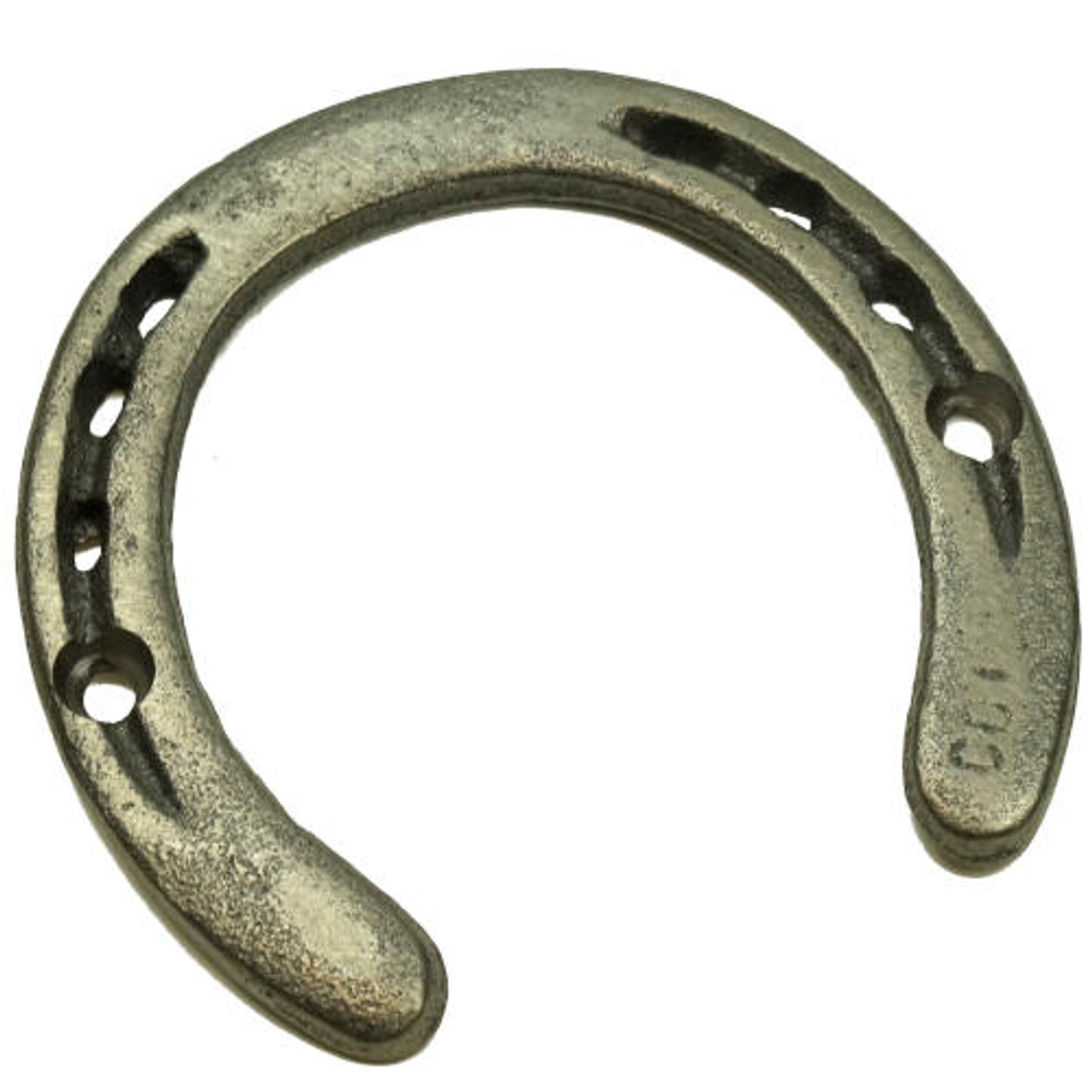 4 Large Horse Shoes Rustic Cast Iron 5 tall x 4 3/4wide (Set of 4) 05208
