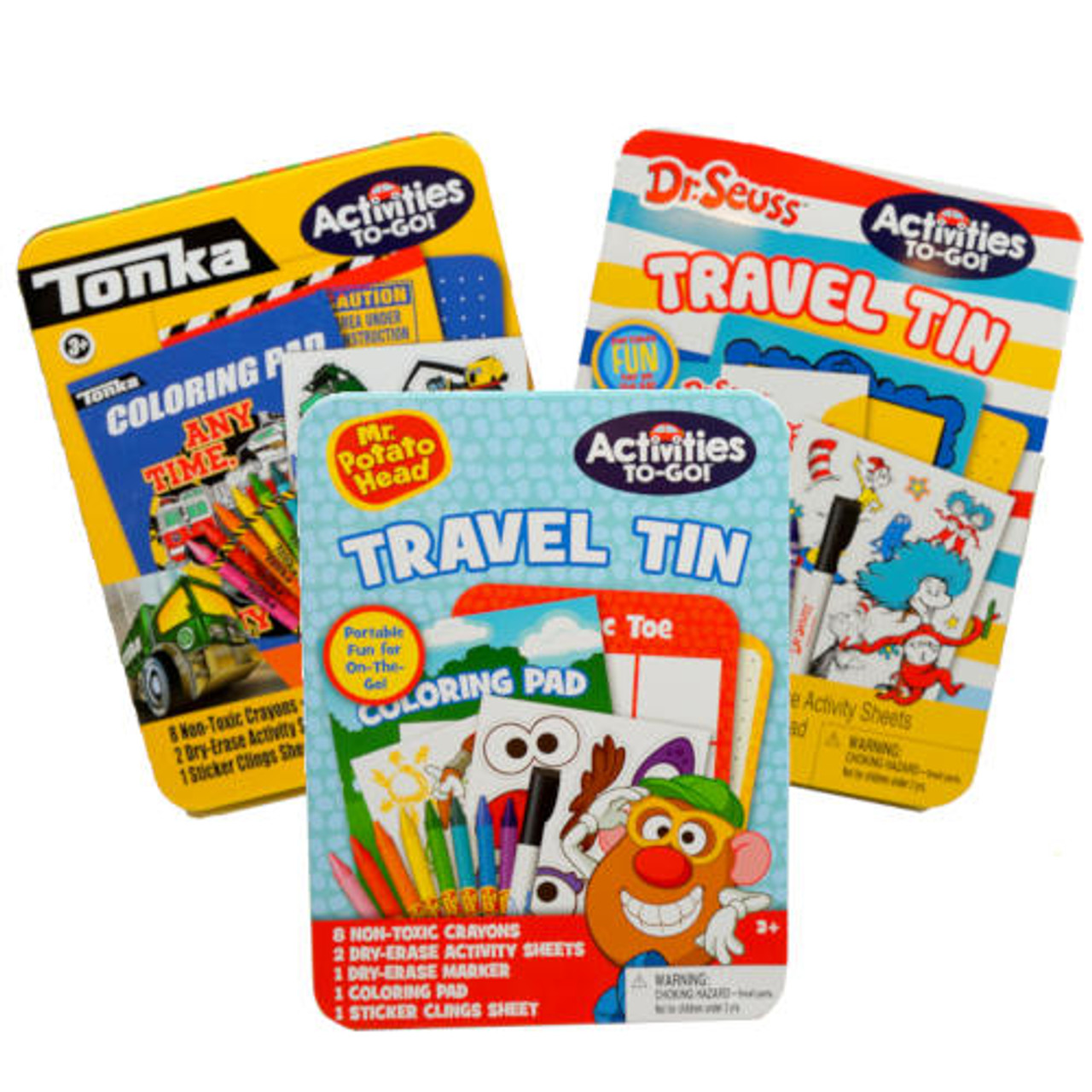 MR. POTATO HEAD TIN CASE COLORING KIT