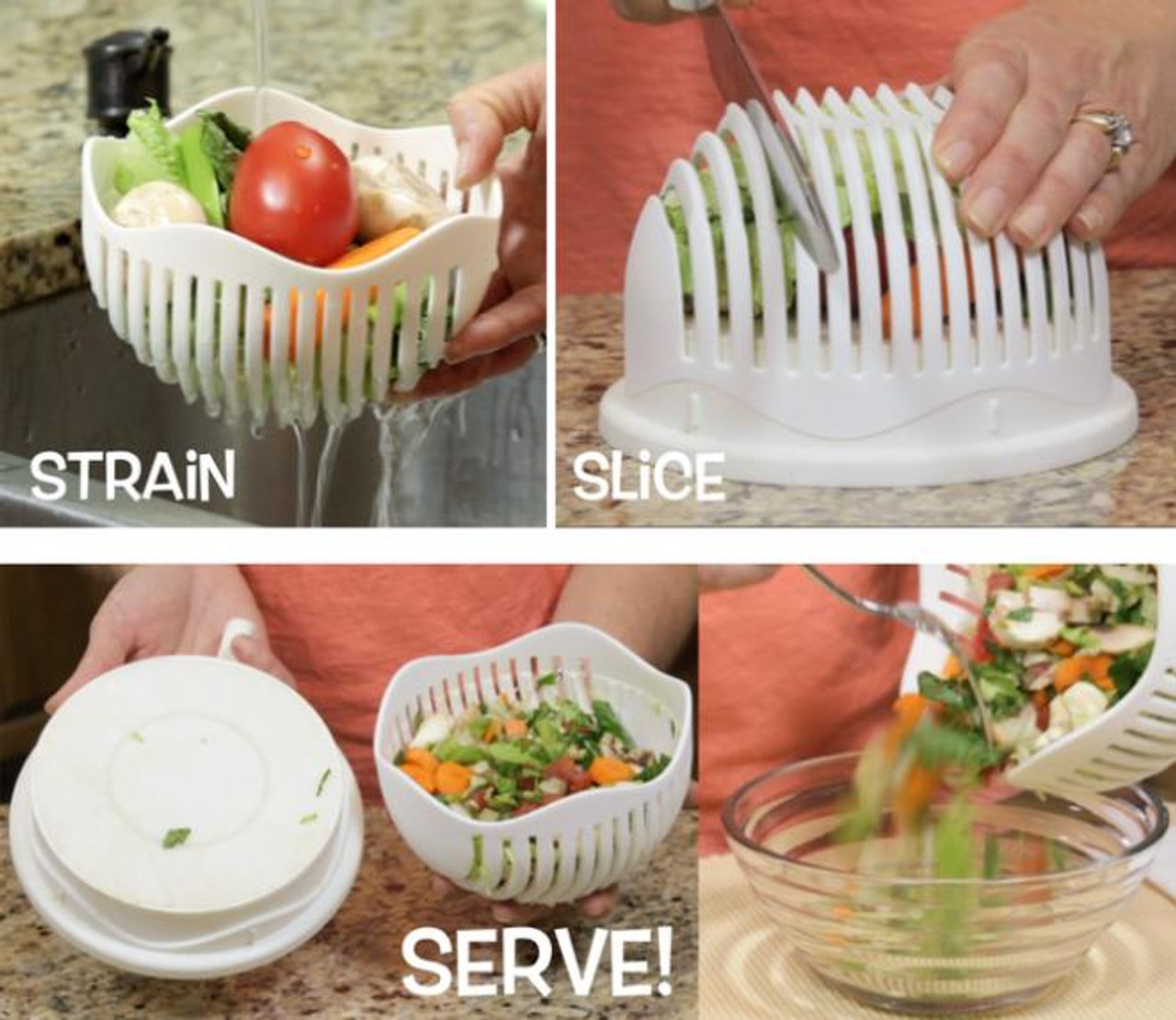 2 in 1 salad maker and