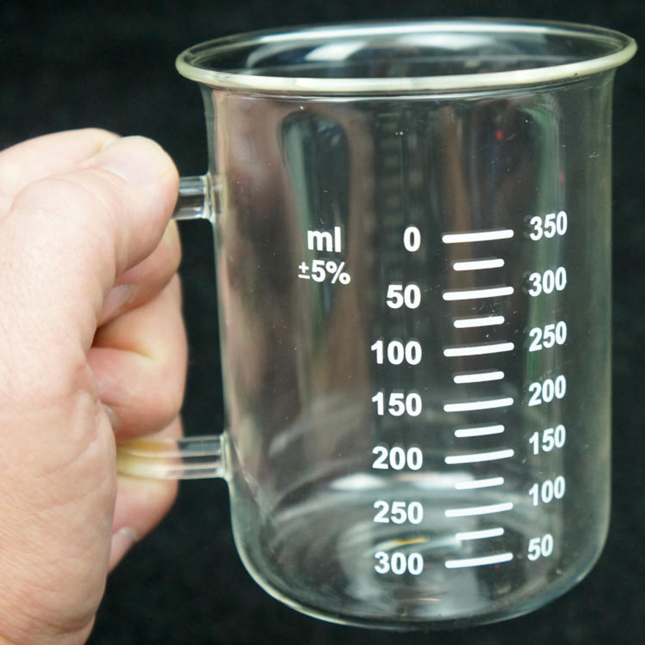 Borosilicate Glass Measuring Cup with Spout 350ml