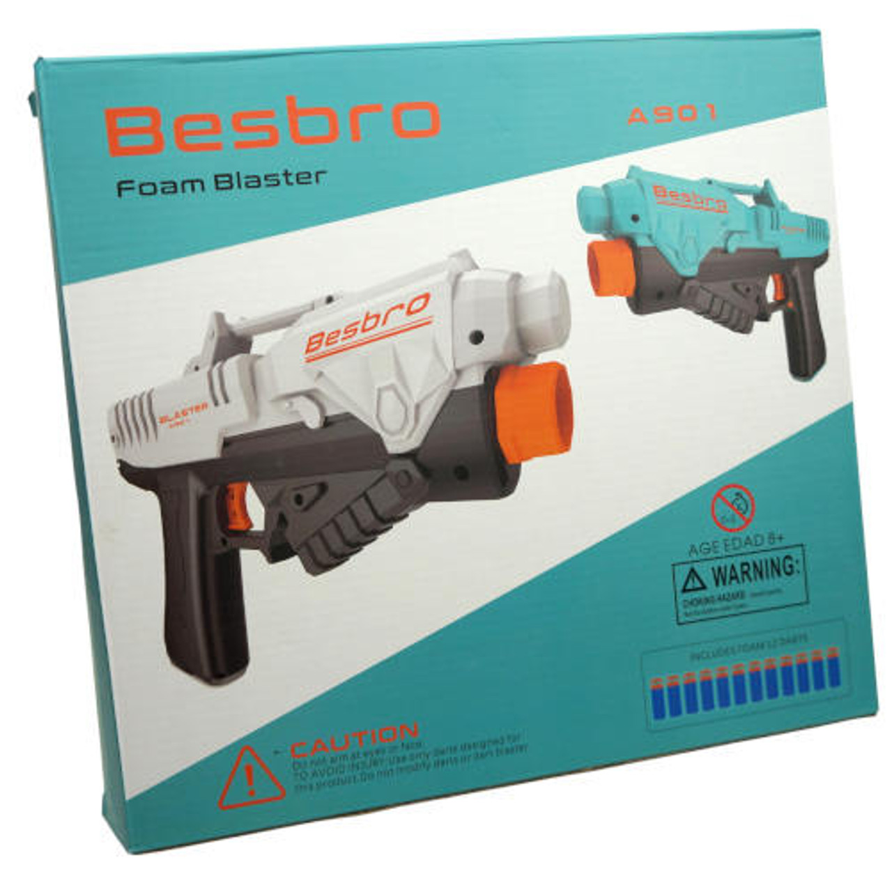 FOAM BLASTER TOY GUNS SET