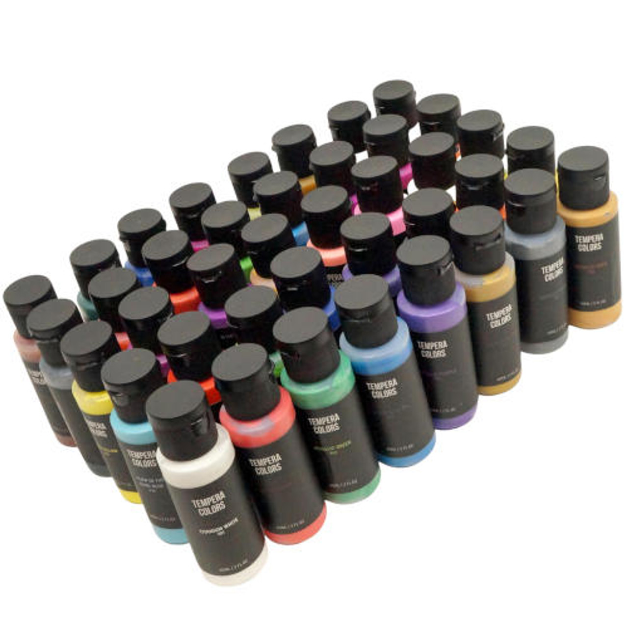 Pro Art 2-Ounce 6 Color Tempera Paint Set Regular Colors