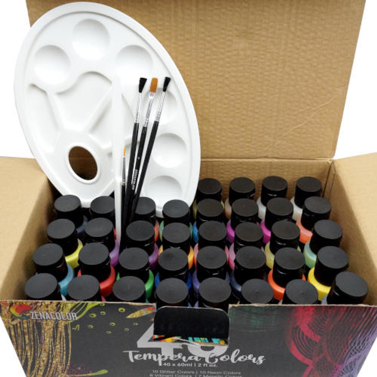 Color Splash!® Easy Pack Liquid Tempera Paint Art Set
