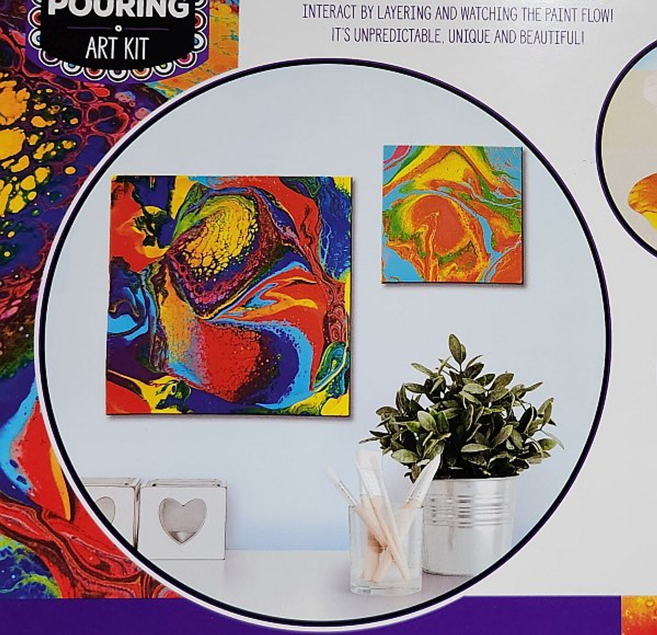 ACRYLIC PAINT POURING KIT