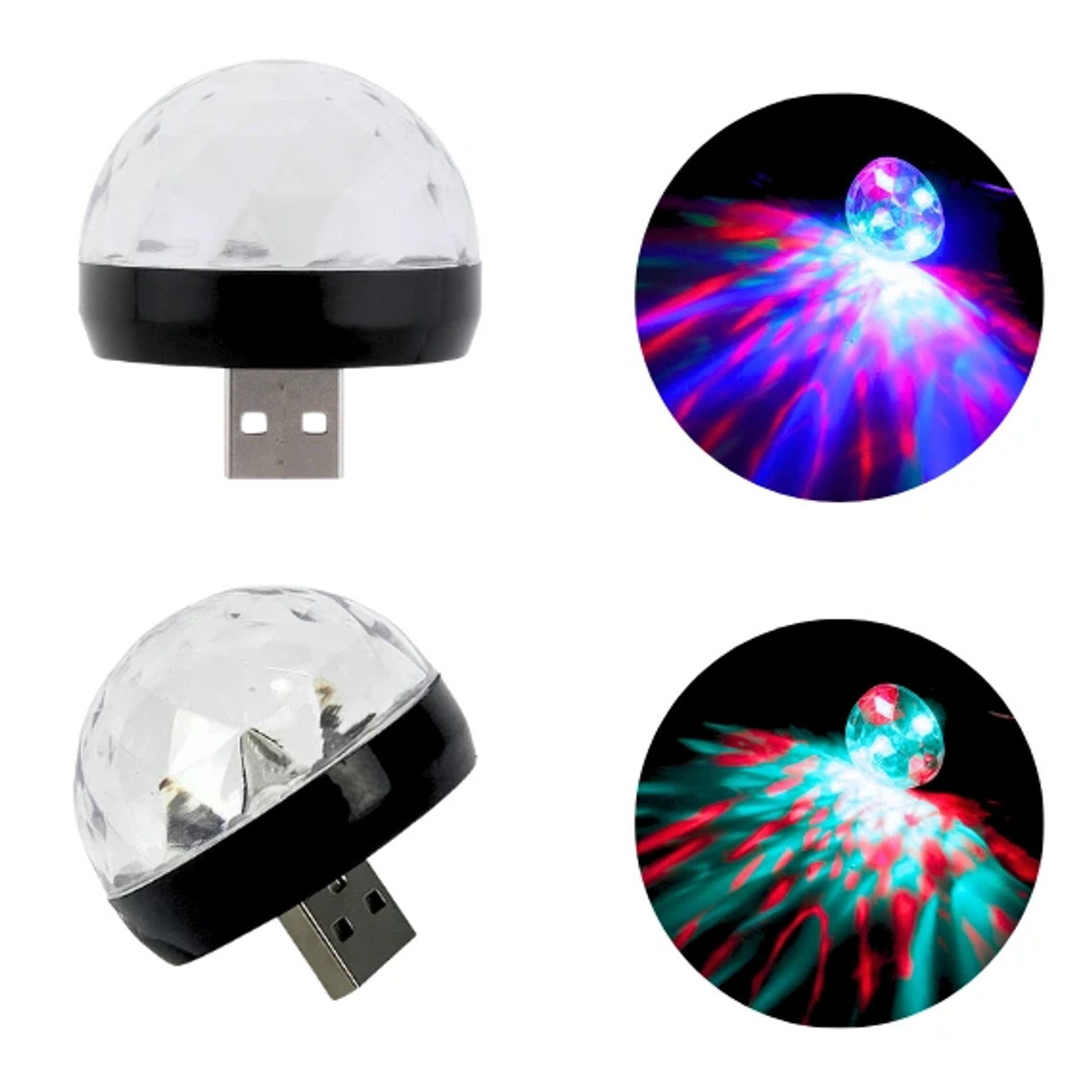 USB LED DISCO LIGHT FLASHING CELLPHONE