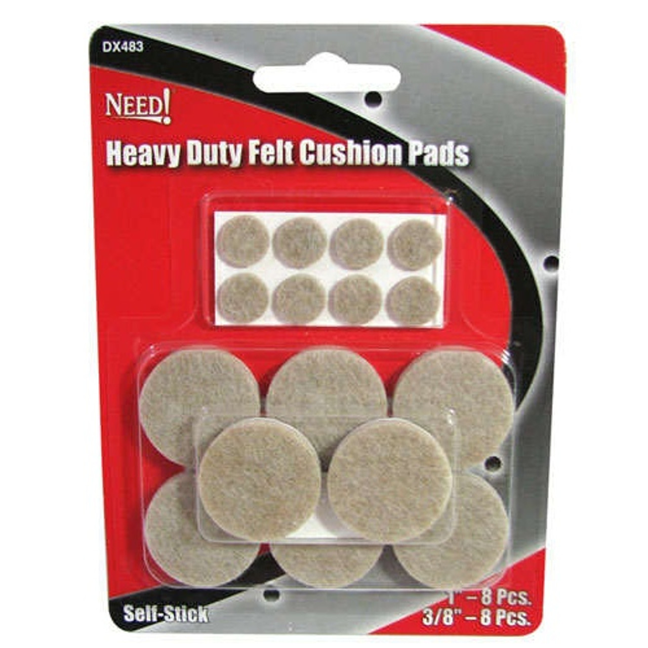 Circular Sticky Pads, 4pk