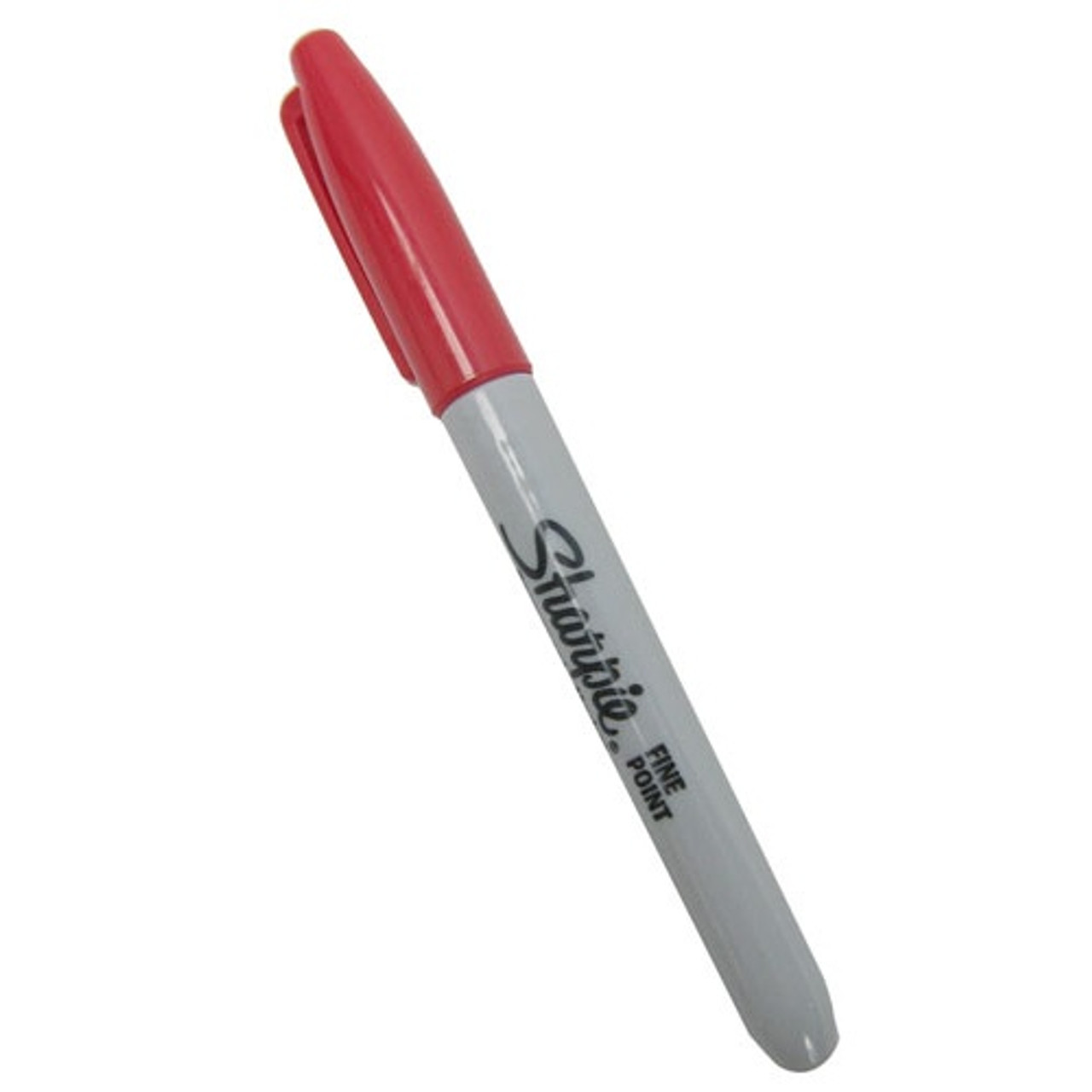 RED SHARPIE FINE POINT MARKER PKG(3)