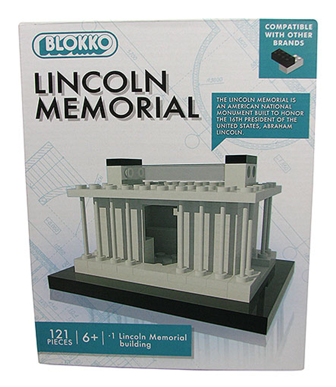 BLOKKO WORLD MONUMENT MODEL KITS PKG(2)