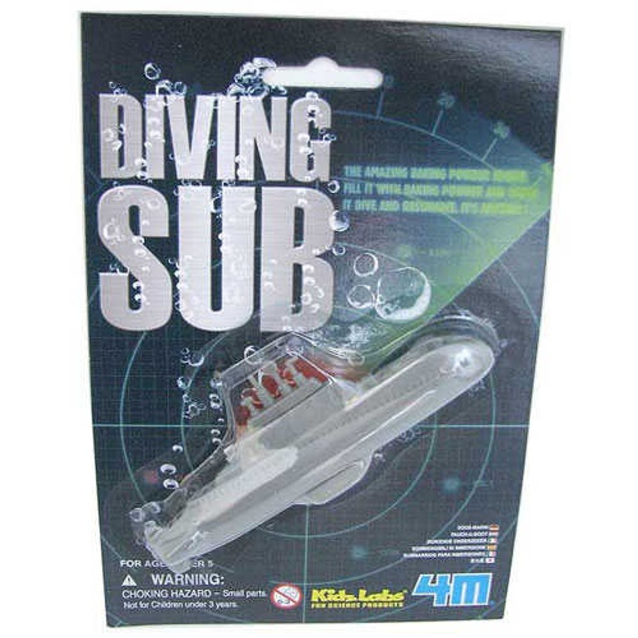 Diving Submarine Original Baking Powder Powered Sub by Toysmith [並行輸入品] Amazon.com: Toysmith Diving Sub Toy : Toys & Games
