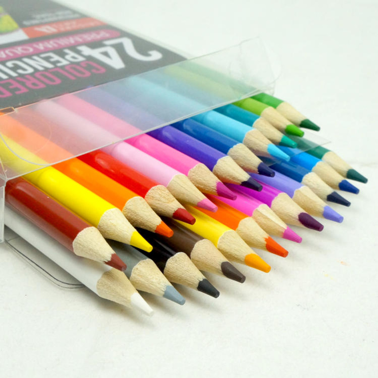 LEISURE ARTS 24 PIECE COLORED PENCIL SET