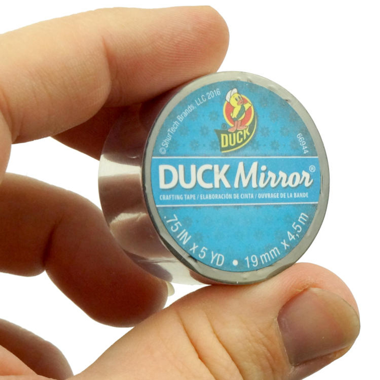 Duck Mirror Crafting Tape - Blue, 5 Yards