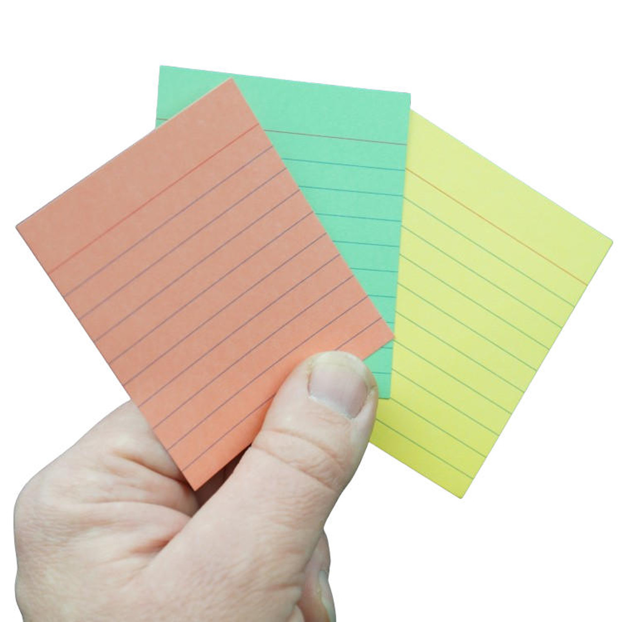 MEAD HALF-SIZED COLOR INDEX CARDS 3 X 2.5