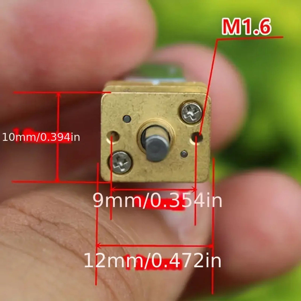 3-9 VDC Small Torquey Gear Motor.