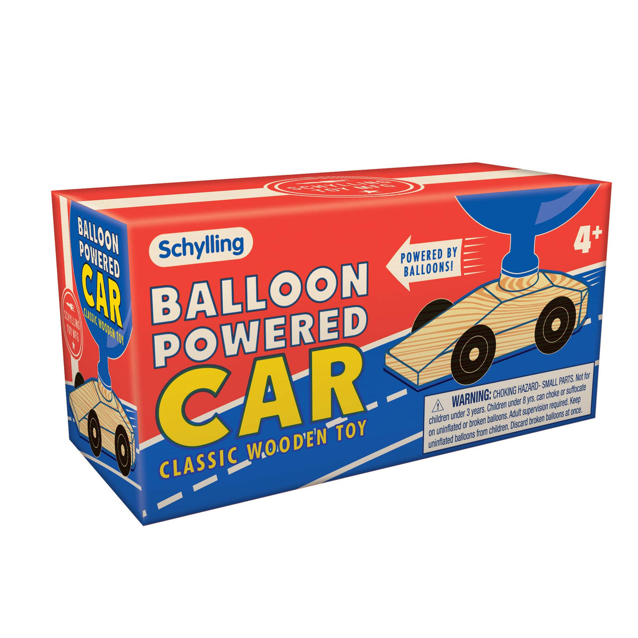 Classic Wooden Balloon Powered - BPCR Balloon Powered Car Pkg 3Q Right Web 62999.1745343455