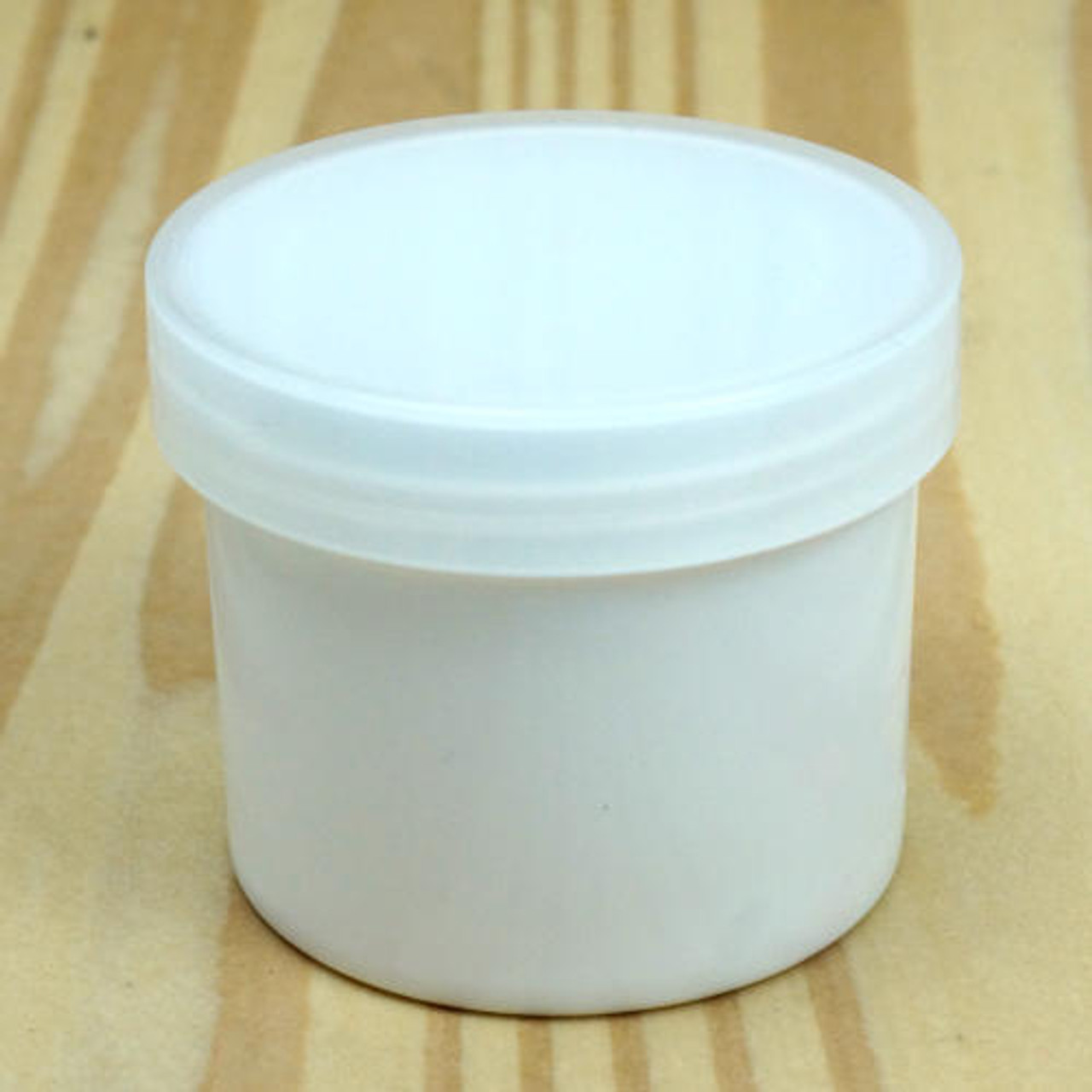 2 OZ PLASTIC JARS TRANSLUCENT CAPS PKG(10)