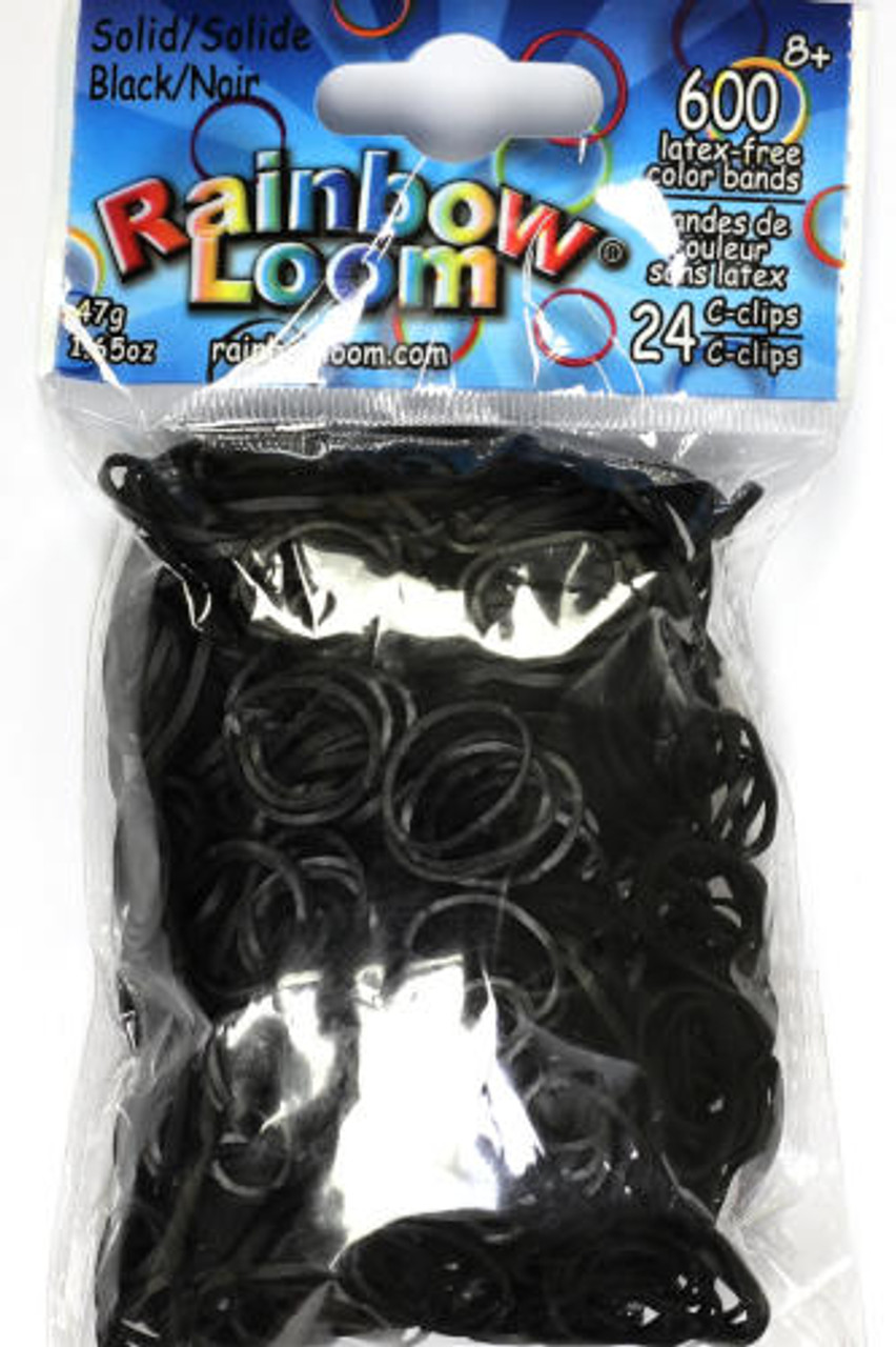 RAINBOW LOOM CONFETTI BANDS, 600/PACK