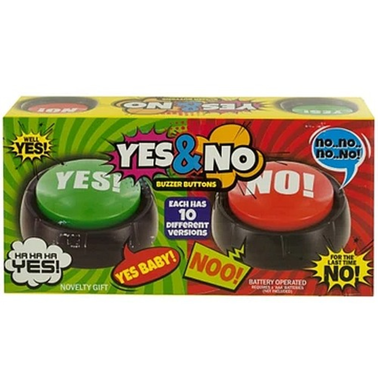 Yes and no buttons 