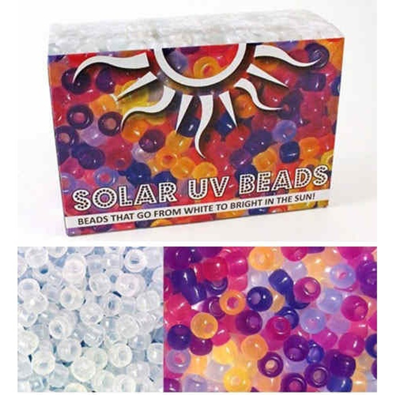 Solar UV Beads: Multicolor - Set of 1000 - STEM