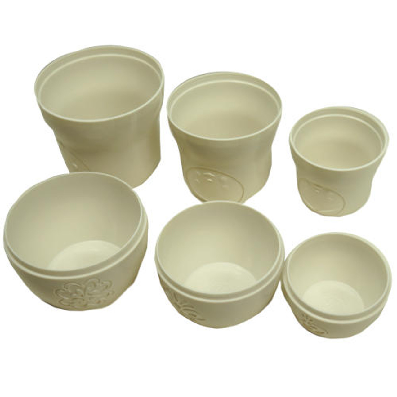 DUNCAN BQ SM NESTING MEASURING CUPS – Evans Ceramic Supply