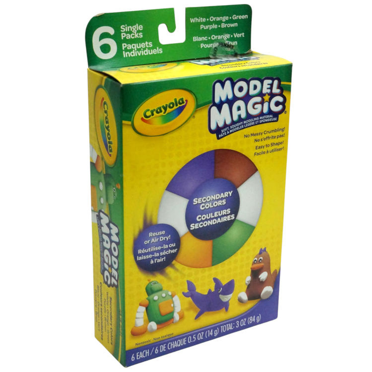 CRAYOLA MODEL MAGIC 6-COLOR CLAY