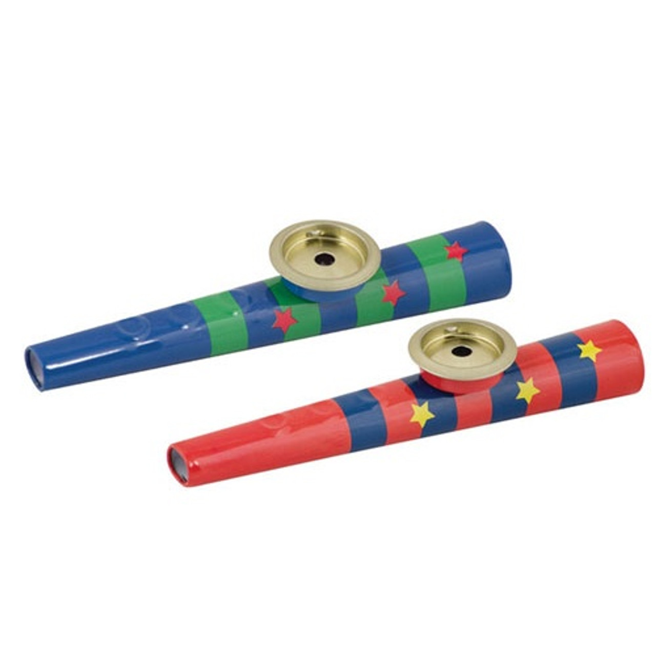  Risbay 6Pcs 6Colors Metal Kazoos Musical Instrument