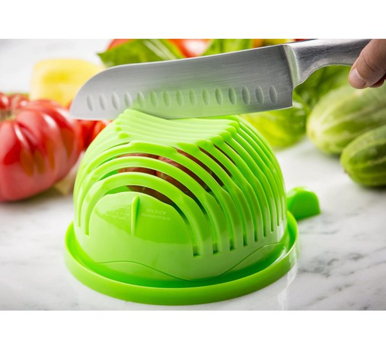 Salad Cutting Bowl Set