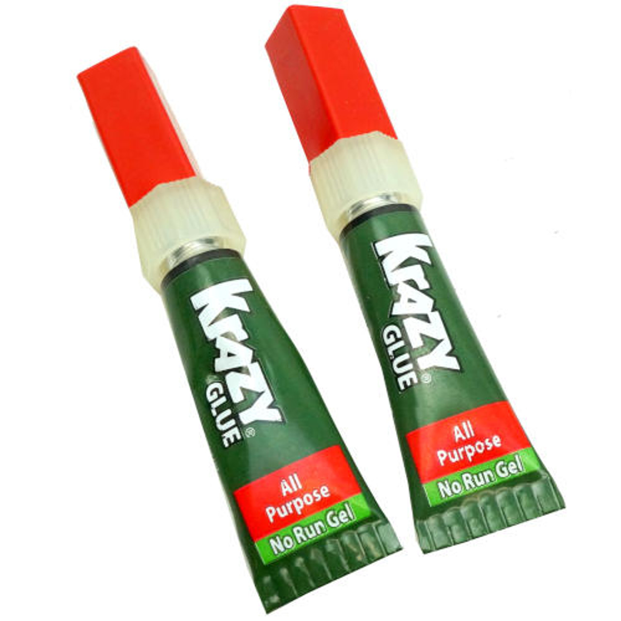 Craft No-Run Gel CA Glue Singles - Krazy Glue -- .026oz .75g Tubes pkg(4)