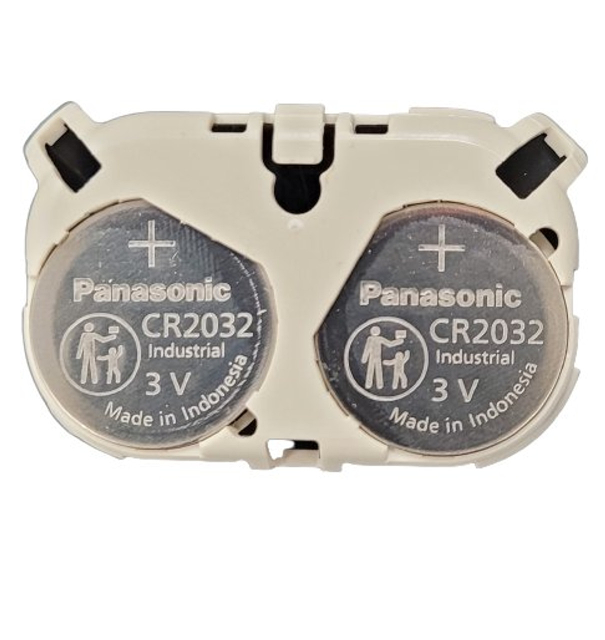 PKG (4) Panasonic Industrial CR2032 Coin Lithium 3V 20mm Diameter Battery