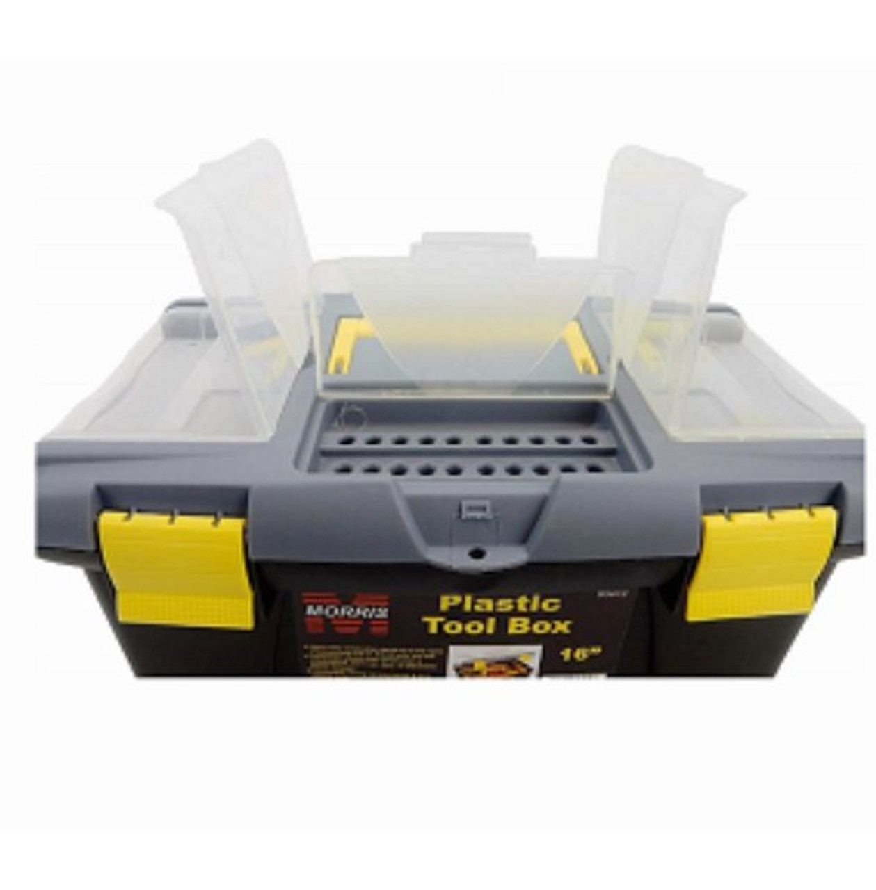 16 X 10 HEAVY DUTY PLASTIC RESIN TOOLBOX