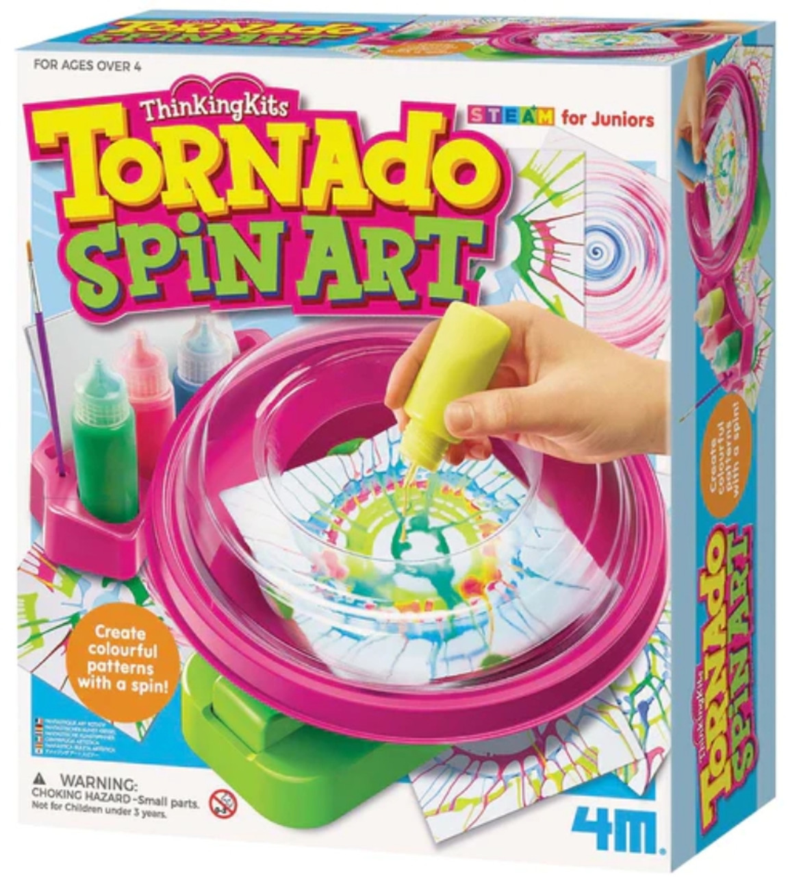 Spin Drawing with a Spin Art Machine 