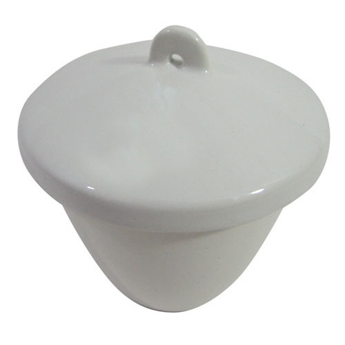 CRUCIBLE, 50ml CERAMIC TALL FORM