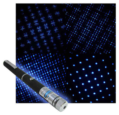 VIOLET KALEIDOSCOPIC LASER POINTER