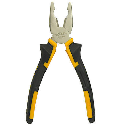 NICKEL-PLATED LINEMAN'S PLIERS