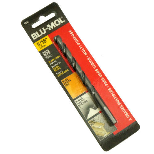 BLU-MOL 5/16" BLACK OXIDE DRILL BIT