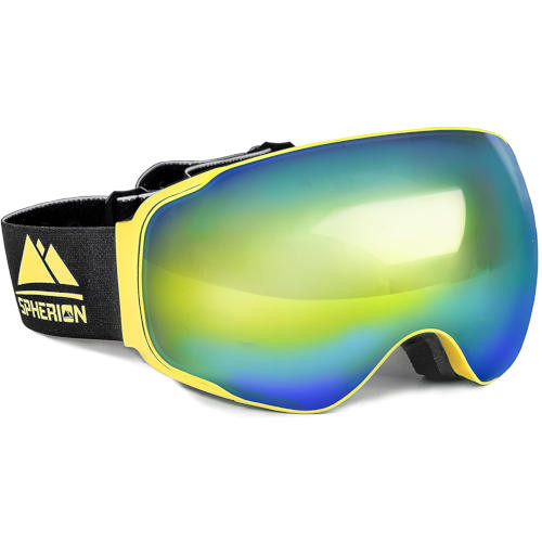 SPHERION 2-LENS YELLOW SKI GOGGLES