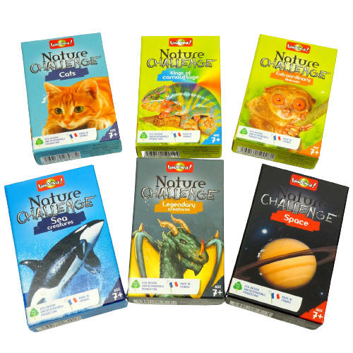 NATURES CHALLENGE SEA CREATURES CARD GAME