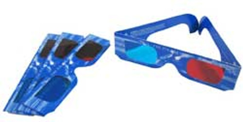 WARNER BROS DISPOSABLE 3-D GLASSES PKG(2)