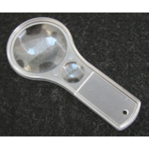 PLASTIC MAGNIFIER, 2 LENS PKG(2)