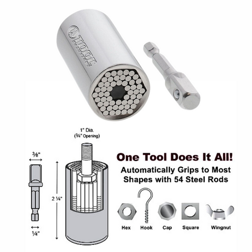 1/4" TO 3/4" UNIVERSAL NUT DRIVER DOES IT ALL