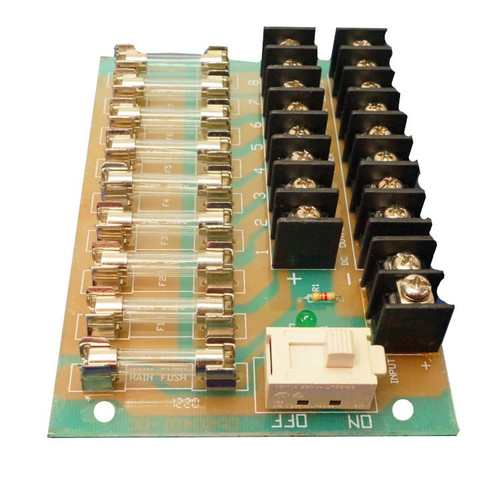 8 CHANNEL FUSE PROTECTED RELAY MODULE BOARD