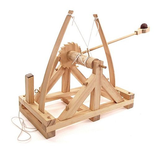 WOODEN DA VINCI CATAPULT KIT