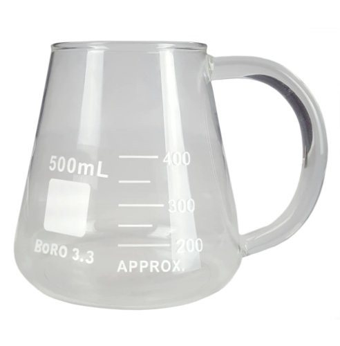 500ML ERLENMEYER FLASK COFFEE MUG