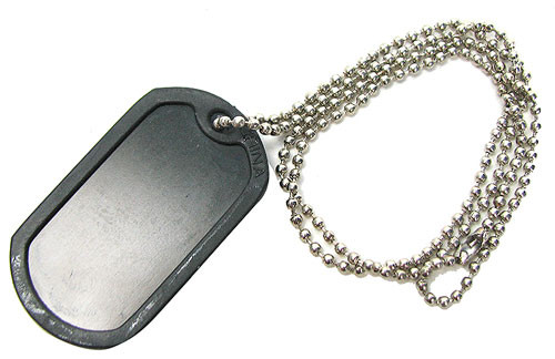 BLACK PLASTIC DOG CHAINS W/BALL CHAIN PKG(2)